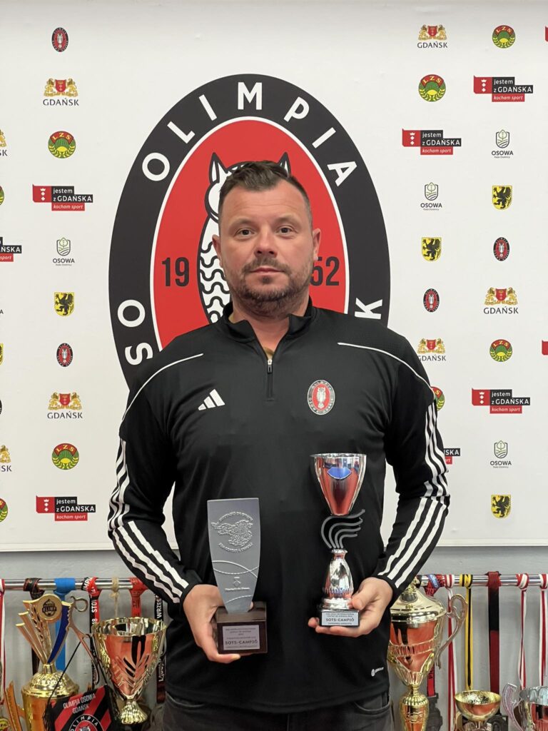 Artur Daniel - niegdyś Mistrz Polski, dziś trener Olimpii Osowa
