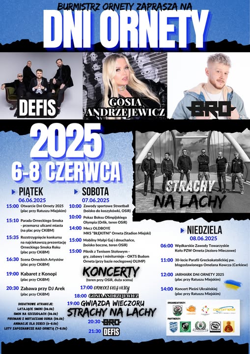 dni ornety 2025